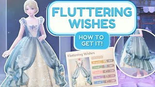 HOW TO GET THE 1.3 MIL CINDERELLA DRESS! FLUTTERING WISHES DRESS GUIDE! Infinity Nikki