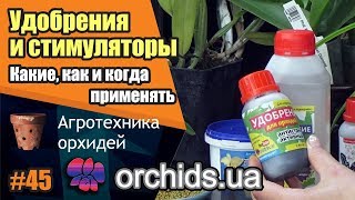 Какие, как и когда применять удобрения и стимуляторы для орхидей