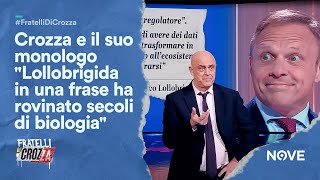 Crozza e il suo monologo \