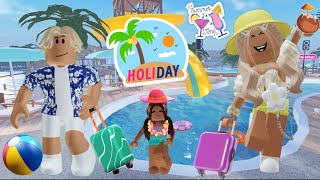 ДОЛГОЖДАННОЕ ПУТЕШЕСТВИЕ С СЕМЬЁЙ НА ОСТРОВ БОРА-БОРА🏝️В ROBLOX #brookhaven #pandora #roblox