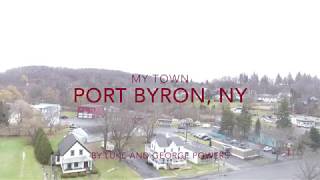 Port Byron New York Drone Flight