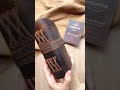 moonster leather deckle edge journal unboxing