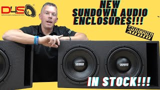 WAREHOUSE UPDATE: NEW SUNDOWN ENCLOSURES IN AT DOWN4SOUNDSHOP COM