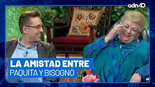 Así era la amistad entre Daniel Bisogno y Paquita la del Barrio