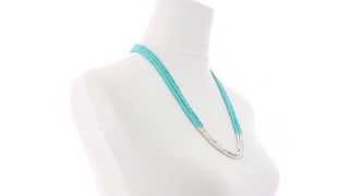 Lucky Brand Turquoise Beaded Necklace SKU:8614435