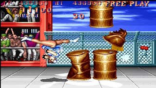 ボーナスステージクリア　ストリートファイターII　春麗　スト2初代　Chun-Li