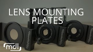 Lens Mounting Plates for BeastGrip Pro from Moondog Labs