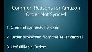 How to Fix Amazon Order Sync Issues on Uniware - Hindi Version