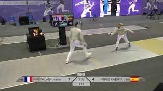 2025 1431 T32 07 F S Individual Tunis TUN GP YELLOW PEREZ CUENCA ESP vs VONGSAVADY FRA