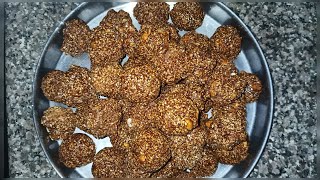 तिल के लड्डू | Til ke ladoo #youtube #trending #tilkeladoo #ladoo #ytstudio #ytvideo