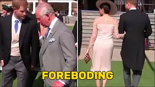FOREBODING for Harry!! ALARMING DETAIL from Charles KICKED OUT Meghan of the Garden party