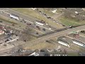 NB Loop 12 closed at Irving Boulevard after cargo truck hits bridge