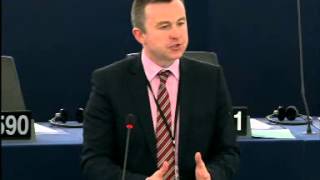 Brian Hayes MEP speaks in Plenary about long-term investment in Europe