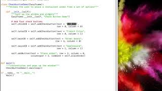 Python08 - Checkbutton Demo