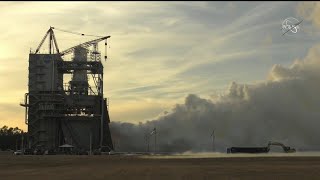 VIDEO: NASA RS-25 rocket engine test