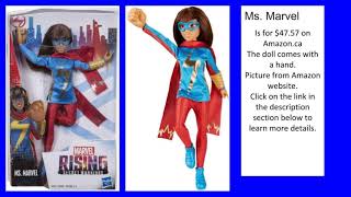 Marvel Rising Secret Warrior Dolls Available on Amazon.ca