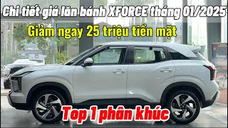 CẬP NHẬT MỚI NHẤT GIÁ LĂN BÁNH MITSUBISHI XFORCE DỊP TẾT 2025: KHUYẾN MÃI NGẬP TRÀN DỊP TẾT