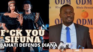 Nikubaya! BAHATI SLAPS EDWIN SIFUNA FOR MENTIONING DIANA MARUA IN MATHARE PARLIAMENTARY RACE