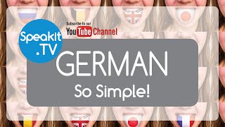 GERMAN - So simple! | Preface and Introduction | Speakit.tv (51002-00)