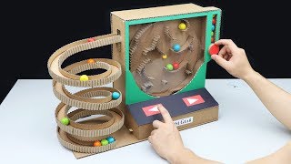 Wow! Amazing DIY Gumball Machine from Cardboard