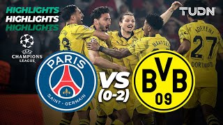 HIGHLIGHTS - Paris Saint-Germain (0)vs(2) Borussia Dortmund | UEFA Champions League 2023/24 - Semis