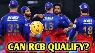 Can RCB QUALIFY for the Playoffs? y Explained! 👀| RCB Top 4 Calculation IPL 2024
