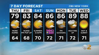 New York Weather: CBS2 6/17 Evening Forecast at 5PM