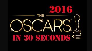 Oscars 2016 Recap in 30 Seconds | BuzzChomp
