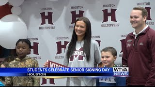 Houston High School hosted second signing day for its seniors