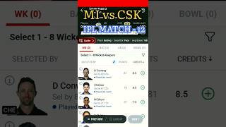 MI vs CSK Dream 11 Prediction Today Match | IPL Team Dream11 | MI vs CSK #shorts #ipl2023 #live