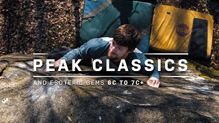 Quality Peak District Boulders 6C to 7C+ • Gritstone Bouldering