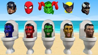 TEBAK GAMBAR TOP SUPERHERO | AVENGERS, MARVEL, FAMILY SPIDER-MAN, IRON MAN, FAMILY HULK, VENOM, THOR