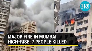 Tragedy in Mumbai: Fire in residential building leaves 7 people dead, more than a dozen injured