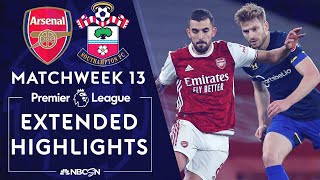 Arsenal v. Southampton | PREMIER LEAGUE HIGHLIGHTS | 12/16/2020 | NBC Sports