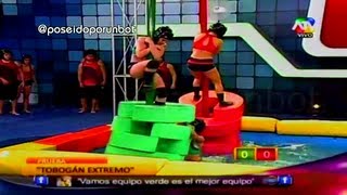 COMBATE: Competencia Tobogan Extremo. Enfrentamiento por Equipos 19/08/13