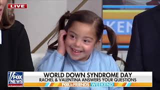 Rachel Campos-Duffy brings daughter to Fox & Friends on Down Syndrome Day.