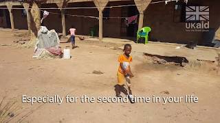 People walking again in The Gambia, thanks to UK aid