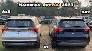 New 2023 Mahindra Xuv700 Ax7 vs Ax5 🔥 Most Detailed Comparison!