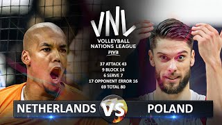 Netherlands vs Poland | Men's VNL 2024