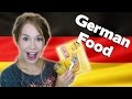 GERMAN FOOD! -  Trying delicious snacks from Germany (ft. theNEONblog)