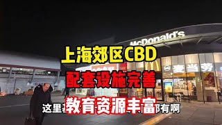 上海近郊CBD这里发展和市区无缝衔接，晚饭吃碗面看花费多少