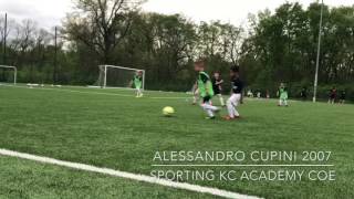 Alessandro Cupini 9 Year Old / Sporting KC Academy COE / Top Skills for Youth Soccer / Elite Player