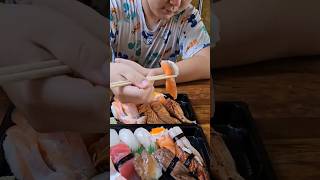 [율하동 초밥 맛집] #mukbang #먹방  #도케루 #특모듬 #연어모듬 #빠른배달 #혼자서두판