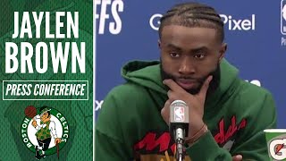 Jaylen Brown PRAISES Ime Udoka's Confidence | Celtics vs Bucks Game 7