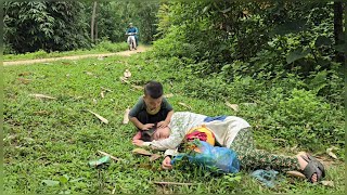 Kind man helps single mother and abandoned baby Ly Tieu Mai