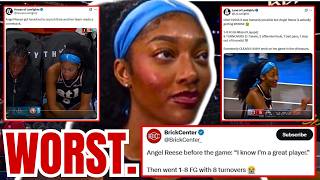 Angel Reese had the WORST Game in WNBA History.....