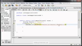Java Tutorial - The IF conditional