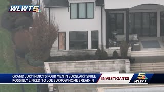 Four Chilean men indicted in burglary spree possibly linked to break-in at Burrow's home