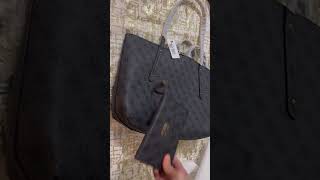 Eco Brenton Tote Guess Bag Review | Unboxing Guess bag | Princess Mok