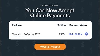 Op 36 Video Tutorial - Online Payments 101